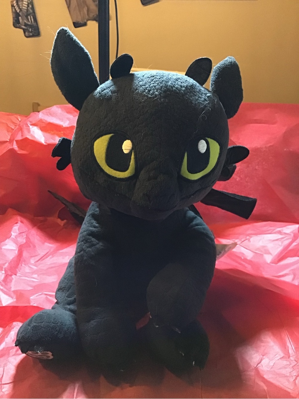 Build a bear toothless how to train your dragon dreamworks plush